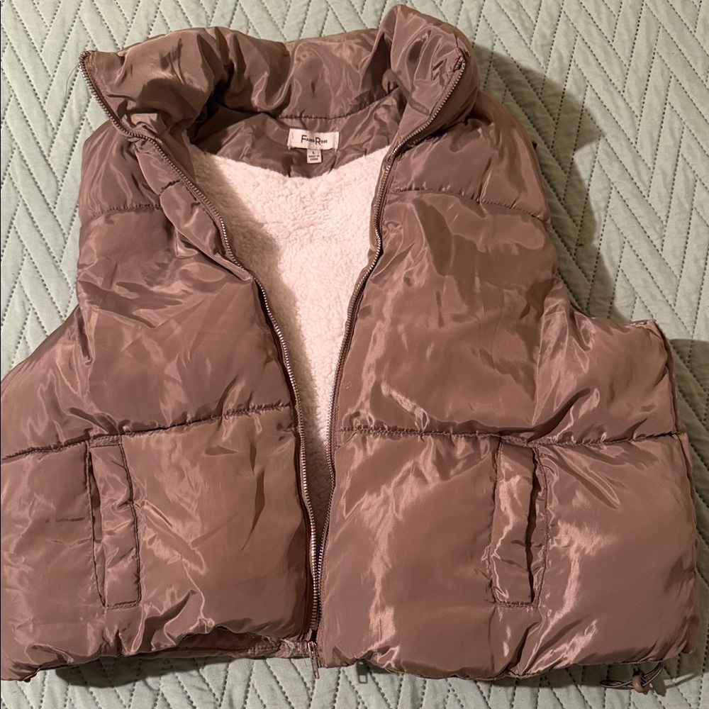 Women's V-Neck Sweater in Brown